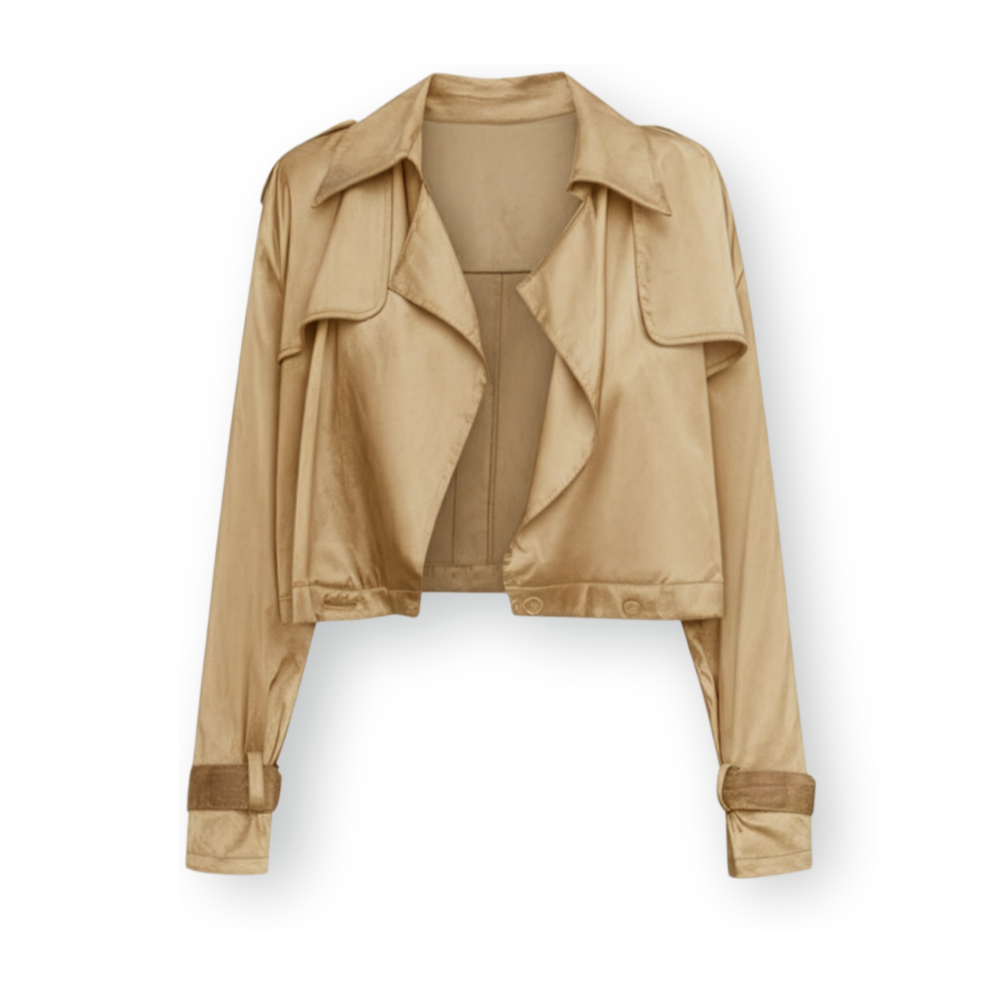 Kensington Trench Crop In Stock