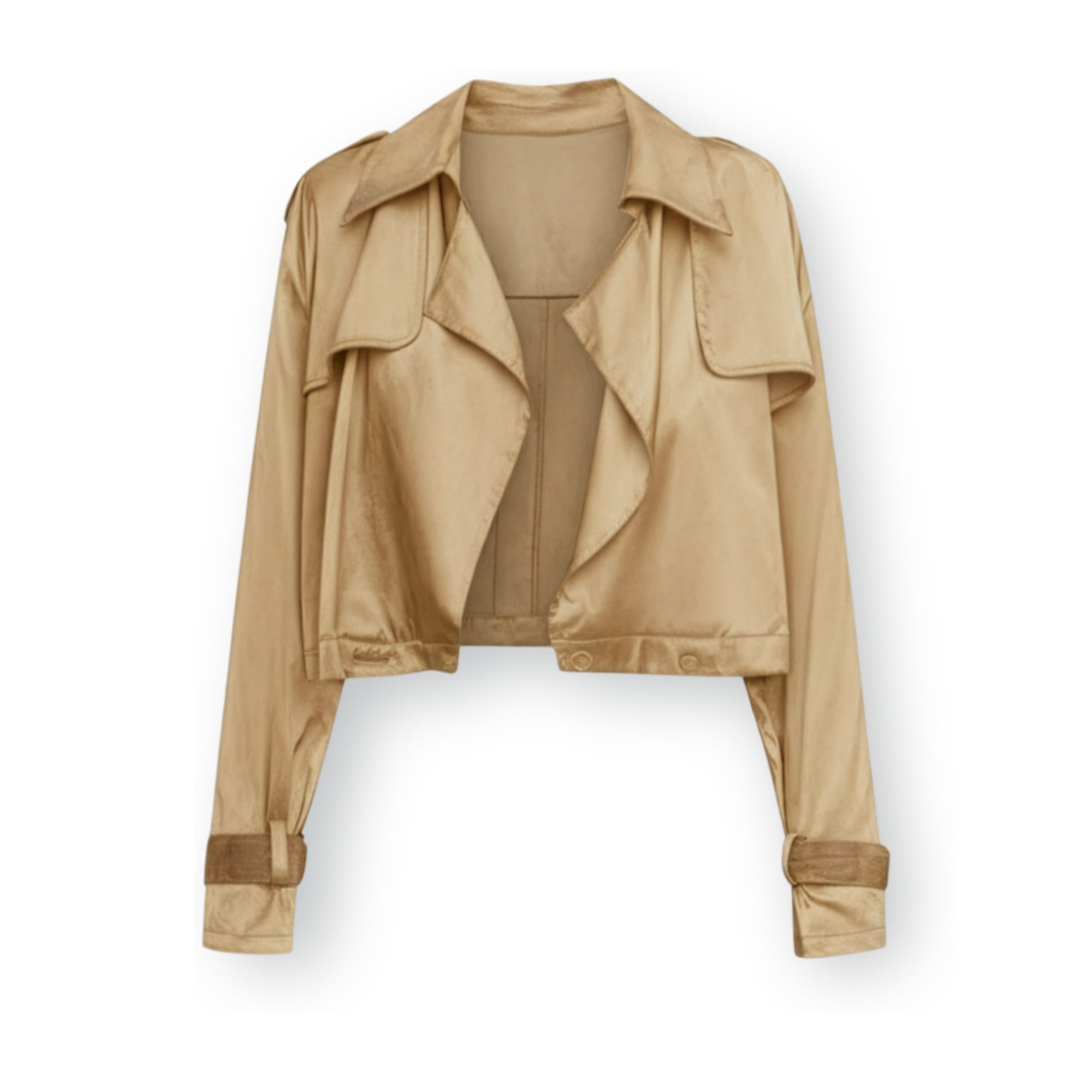 Kensington Trench Crop In Stock