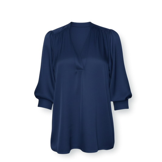 Madras 3/4 Sleeve Blouse In Stock