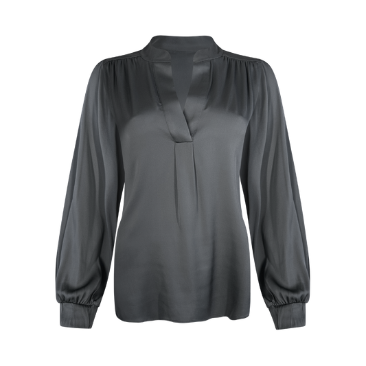 Madras Long Sleeve Blouse AW26