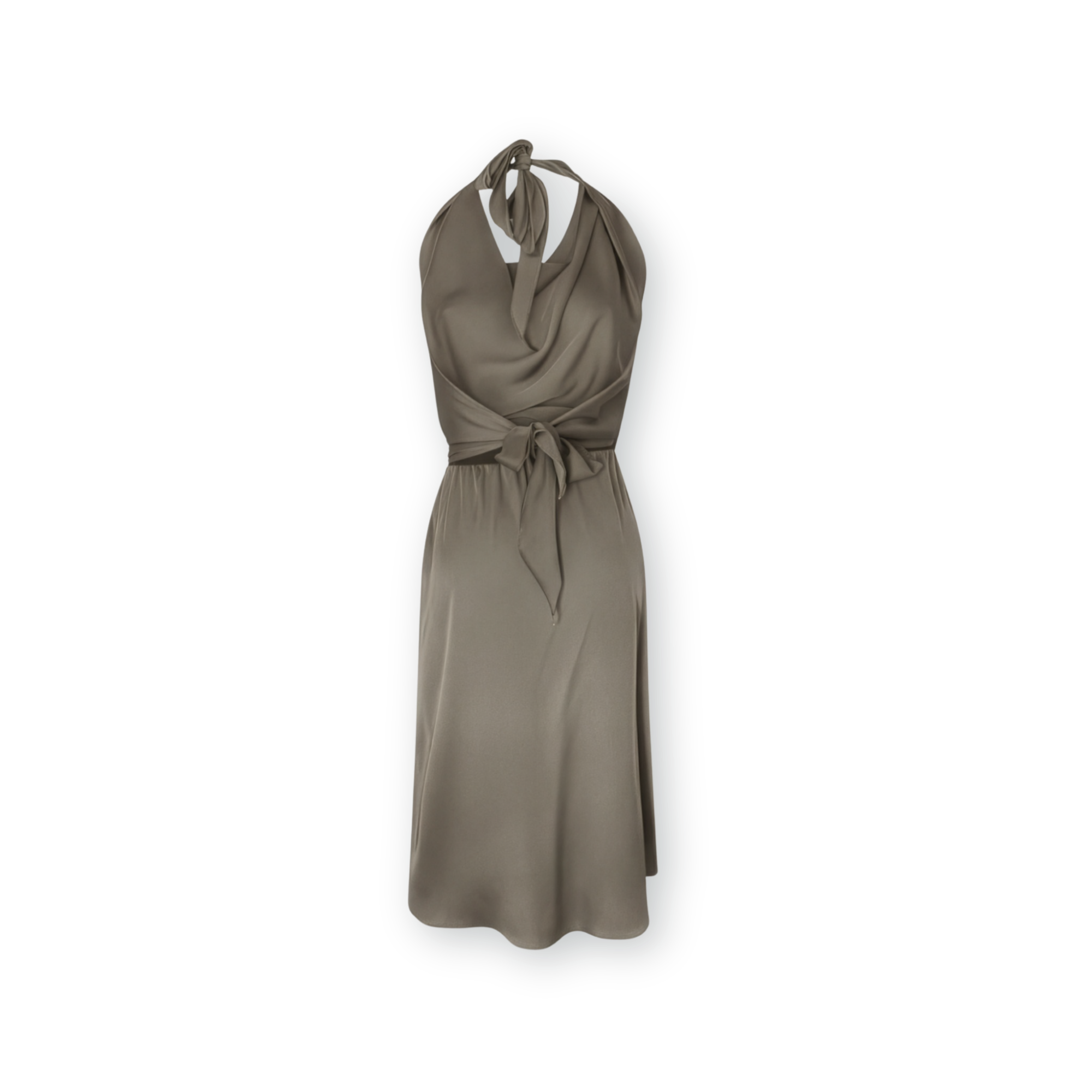 Worth Ave. Halter Dress In Stock